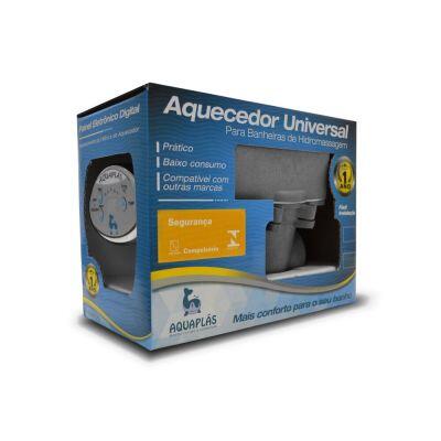 Aquecedor Passagem Elétrico para Hidromassagem Universal Stamplas