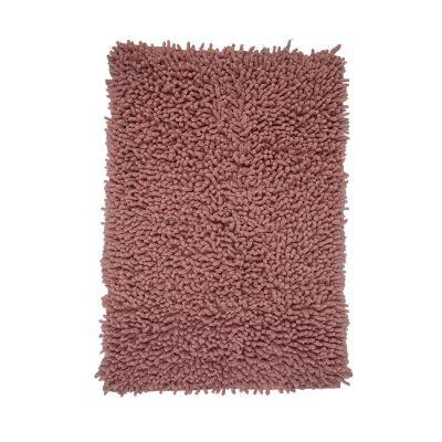 Tapete para Banheiro Chenille 40x60cm Rosa Casa&Ideia