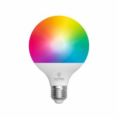 Lâmpada Smart Bola 13W G95 Wi-fi Autovolt Branco Taschibra