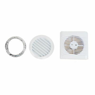 Kit Exaustor 150mm 127V Branco ITC
