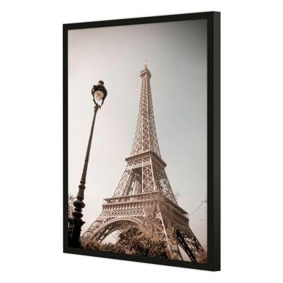 Quadro Paris 50x70cm Preto Diagonal Quadro Paris 50x70cm Preto Diagonal
