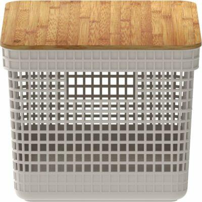 Cesto Plástico 8L CG 255 BGF Bege Ou
