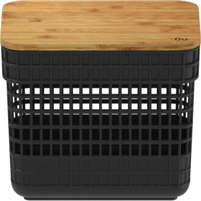 Cesto Plástico 2,5CG 155 Preto Ou