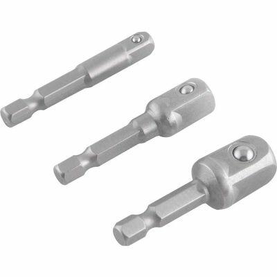 Jogo de Adaptador para Soquete 1/4 3/8 1/2 3 Peças Vonder
