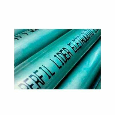 Tubo Eletroduto 1/2" Leve Aço Zincado 3m Perfil Líder Tubo Eletroduto 1/2" Leve Aço Zincado 3m Perfil Líder