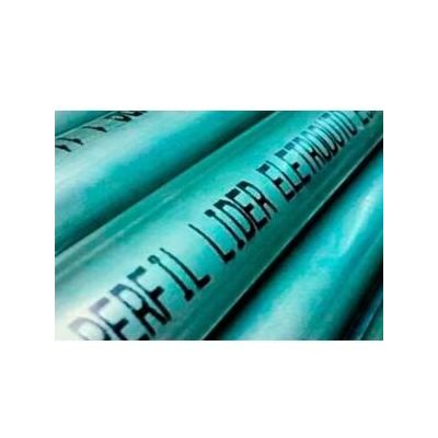 Tubo Eletroduto 3/4" Leve Aço Zincado 3m Perfil Líder Tubo Eletroduto 3/4" Leve Aço Zincado 3m Perfil Líder