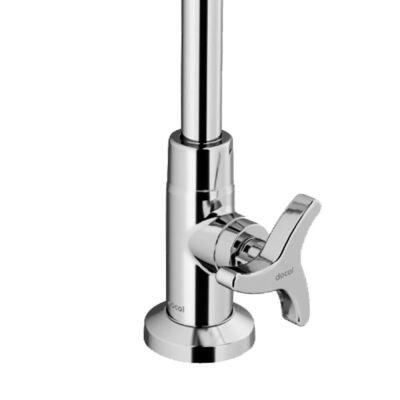 Torneira para Cozinha de Mesa Bica Alta 1/2" Nova Trio Cromado Docol
