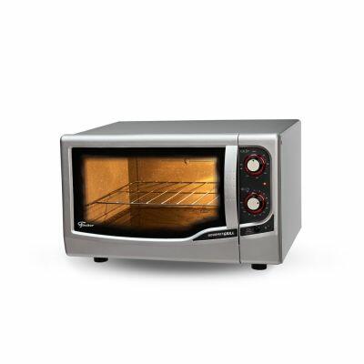 Forno Elétrico de Mesa 44L Gourmet Grill II Prata Grafite Fischer