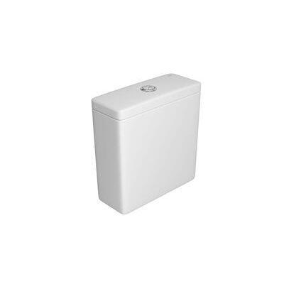 Caixa Acoplada Quadra Axis Living Piano Unic Branco Gelo Deca