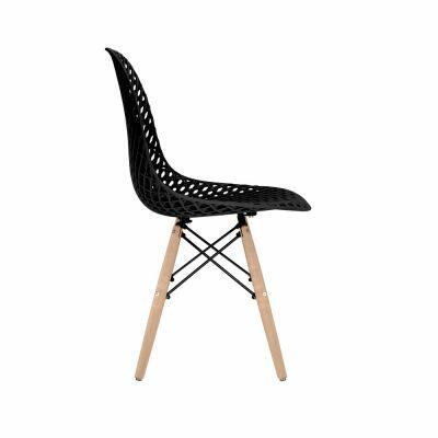 Cadeira Eames Maglia Preto Empório Tiffany