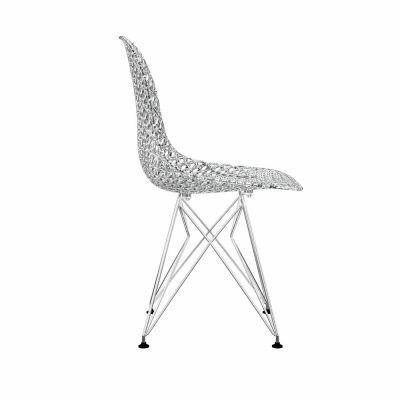 Cadeira Eames Maglia Transparente Empório Tiffany