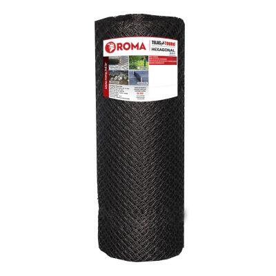 Tela Touro Pinteiro 1,00x50m Preto Roma