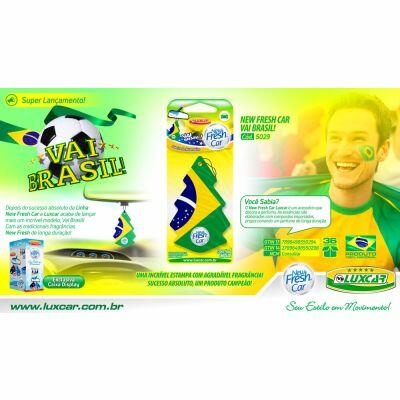 Odorizante New Fresh Car Vai Brasil Luxcar