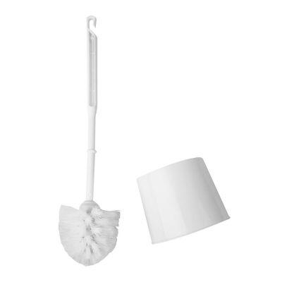 Escova Sanitária 9,2x9,2x35,5cm Branco Casa&ideia