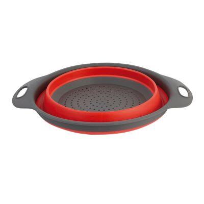 Escorredor de Silicone Redondo 29,5x24x9cm Casa&Ideia Escorredor de Silicone Redondo 29,5x24x9cm Casa&Ideia