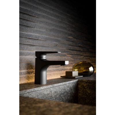 Torneira Misturador Monocomando para Banheiro Bica Baixa 1/2" Lift Ônix Preto Fosco Docol