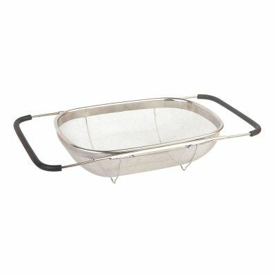 Cesto para Vegetais 34x24x10,5cm Inox Casa&Ideia
