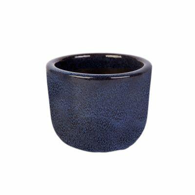 Cachepô Cerâmico Morumby N1 Azul Pacífico Fascino