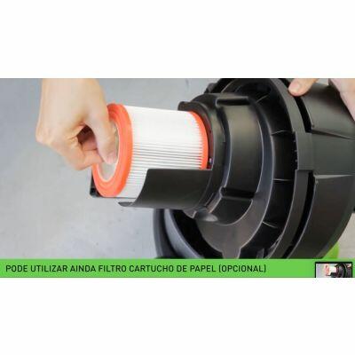 Aspirador de Pó e Líquidos Industrial Ecoclean 1200W 220V IPC Brasil
