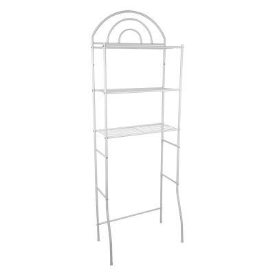 Estante Para Banheiro 24,5x59x169cm Branco Casa&Ideia