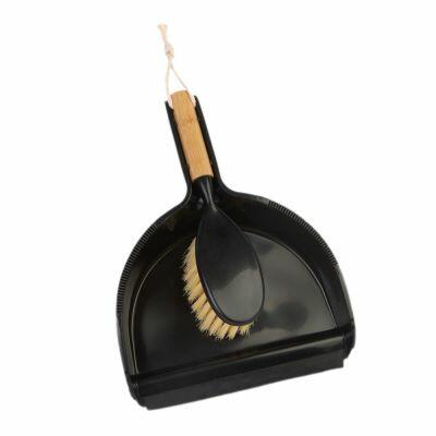Pá de Lixo com Escova Plástico e Bambu Casa&ideia