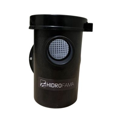 Bomba com Pré-filtro para Piscina 1/3CV Bivolt Preto Hidrofama
