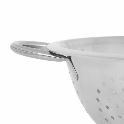 Escorredor de Massas e Arroz Espelhado Inox 28cm Casa&ideia Escorredor de Massas e Arroz Espelhado Inox 28cm Casa&ideia