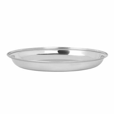 Travessa Funda Espelhada Inox 25cm Casa&Ideia