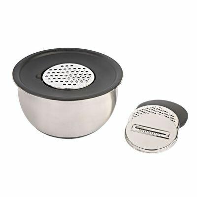 Bowl com Ralador 24cm com Tampa Casa&Ideia