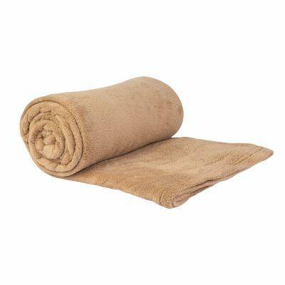 Manta Microfibra Lisa Casal 1,80x2,20m Marrom Diagonal