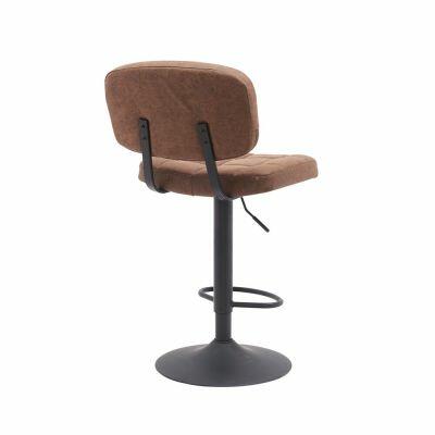 Banqueta Elegance Metal Marrom Diagonal