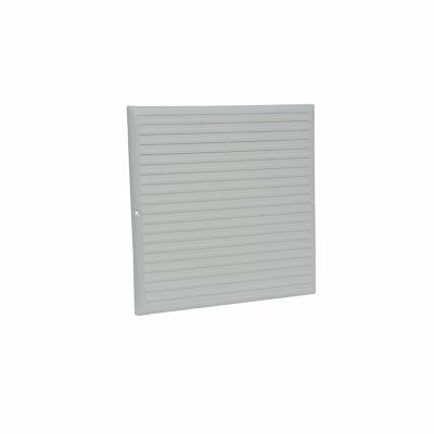 Grelha de Ventilação com Tela Quadrada 25x25 Branca Distak