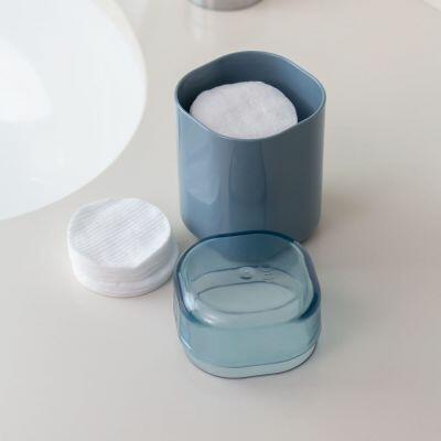 Porta Algodão Dual Azul Glacial Martiplast