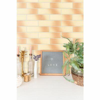 Revestimento de Parede Terracota Marfim Classe A 6,5x25,6cm Pierini