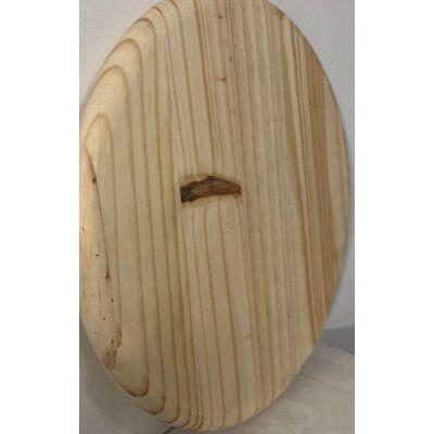 Tampo de Pinus 2,5x30,4x30,4cm Natural Pro Forma Tampo de Pinus 2,5x30,4x30,4cm Natural Pro Forma
