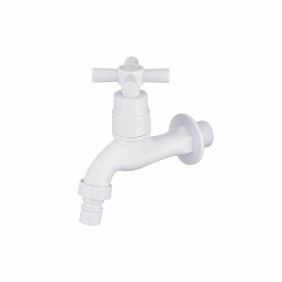 Torneira Tanque/Jardim ABS Branco Hidrofama Torneira Tanque/Jardim ABS Branco Hidrofama