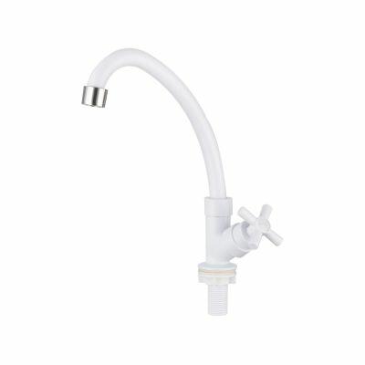 Torneira de Mesa ABS Cozinha Bancada Branco Hidrofama