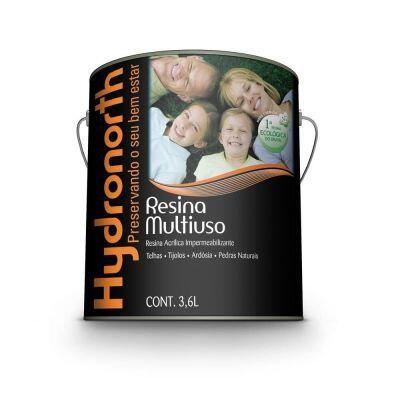 Resina Acrílica Multiuso 3,6L Incolor Hydronorth
