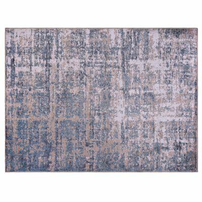 Tapete Classic Bahamas Polipropileno 1,50x2,00m Creme e Azul J Serrano