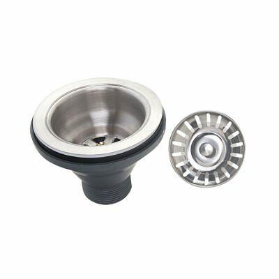 Válvula para Pia-Cuba 1/2" Americana Inox Addra