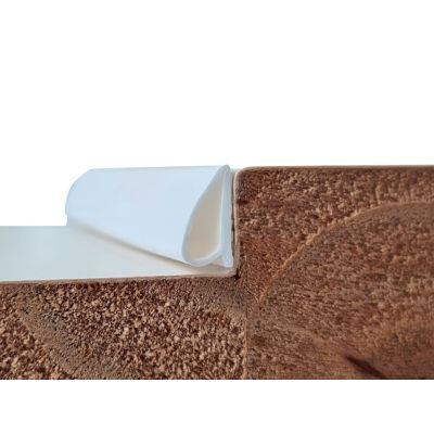 Protetor de Borracha para Porta 5792 5MTS Branco Belledoor
