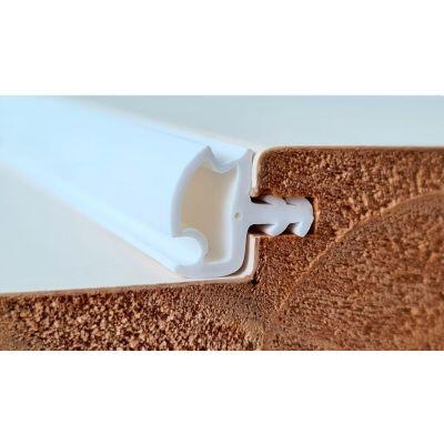 Protetor de Borracha para Porta 5788 5MTS Branco Belledoor
