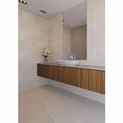 Porcelanato Khali Gris Retificado Acetinado 90x90 Eliane