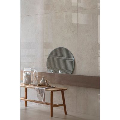 Porcelanato Moonlight Off White Retificado Polido 120x120 Portobello