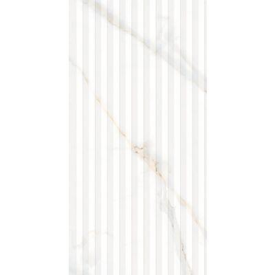 Revestimento de Parede Ripado Calacata Retificado Acetinado Classe A 45X90cm Málaga