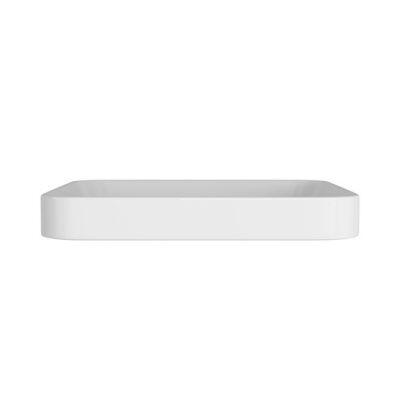 Cuba para Banheiro de Sobrepor Louça 30cm Slim Branco Quadrada Deca Cuba para Banheiro de Sobrepor Louça 30cm Slim Branco Quadrada Deca