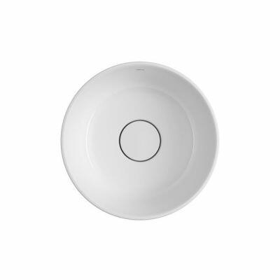 Cuba para Banheiro de Sobrepor Louça Slim Branco Redonda 30cm Deca Cuba para Banheiro de Sobrepor Louça Slim Branco Redonda 30cm Deca