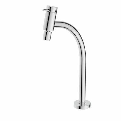 Torneira de Mesa para Lavatório Bica Alta Basic 1/4'' Cromado Celite
