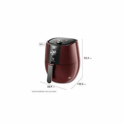 Fritadeira 1400w Eaf31 Vermelho Electrolux