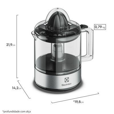 Espremedor de Frutas 30w Ecp10 Preto 220v Electrolux